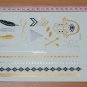 Western fashion tattoo art silver bracelet chain metallic temporary tattoo arrow tattoo skin art