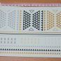 Cool western tribal style flash triangle pattern geometric metallic temporary tattoo