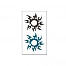 totem sun transfer tattoo stickers ,cool arm temporary tattoos tow sun skin art Carnival tattoo