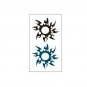 totem sun transfer tattoo stickers ,cool arm temporary tattoos tow sun skin art Carnival tattoo