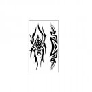 Cool spider tattoo for men wild party tattoo art ,water proof tribal pattern fake tattoo sticker