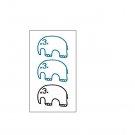 elephant pattern animal tattoo for children ,cartoon elephant fake tattoo art
