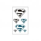 cool superman tattoo on hand little size water transfer tattoos for boys