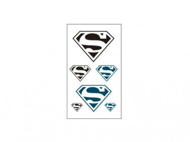 cool superman tattoo on hand little size water transfer tattoos for boys