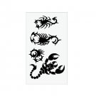 Wild men tattoo of scorpion pattern ,sexy scorpion tattoos for women unique arm tattoo art