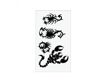 Wild men tattoo of scorpion pattern ,sexy scorpion tattoos for women unique arm tattoo art