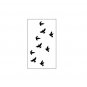 Dove pattern mini temp tattoos in bulk ,cute tiny size hand animal tattoo