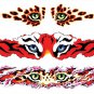 Original tattoo design tiger and Leopard print sleeve transfer tattoo ,cool hipster tattoo art