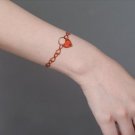 heart bracelet sleeve temporary tattoo for girls, pretty jewelry design woman hand tattoo