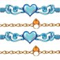 heart bracelet sleeve temporary tattoo for girls, pretty jewelry design woman hand tattoo