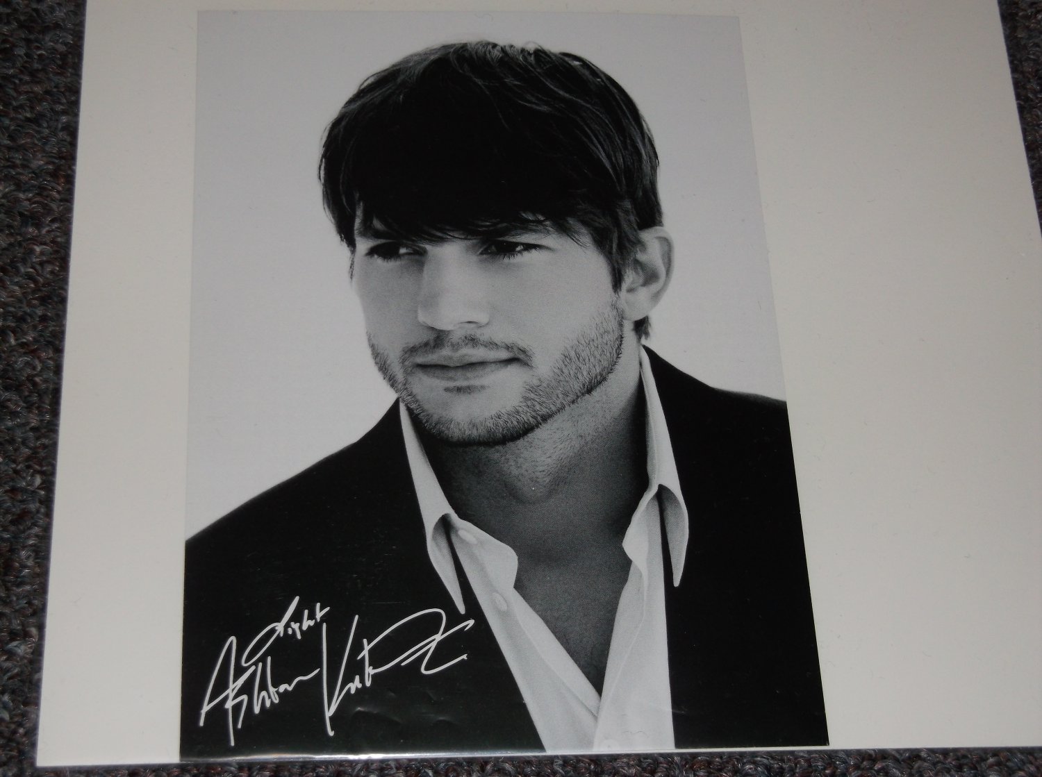 Ashton Kutcher Signed Reprint 5x7 Photo