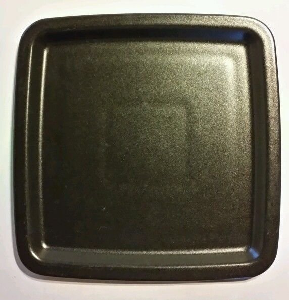 IKEA CHINA Black Square 10x10 Dinner Plate18691