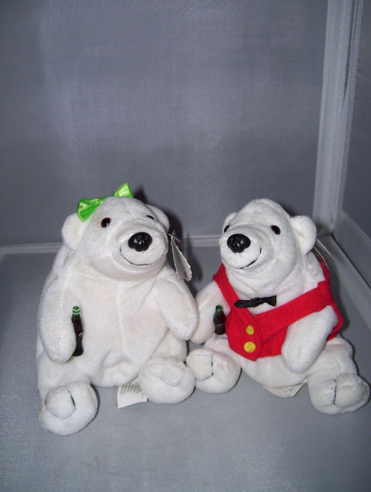 coca cola bean bag plush 1997