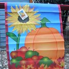 "Autumn Bounty" 28x40 House or Outdoor Flag by Premier NEW w/ Tags!