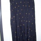 Woman's Plus Fitting Image Brand Gold and Black Skirt 24W EUC!
