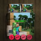 Mine Craft New Blanket Large & 2 Pillow Cases #97295870,97295871(2)