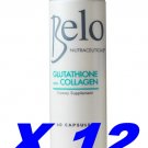 WHOLESALE Belo Nutraceuticals Glutathione + Collagen Capsules, Bottle of 60 x 12