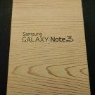 Sprint Original OEM Samsung Galaxy Note 3 SM-N900P Box & Manuals