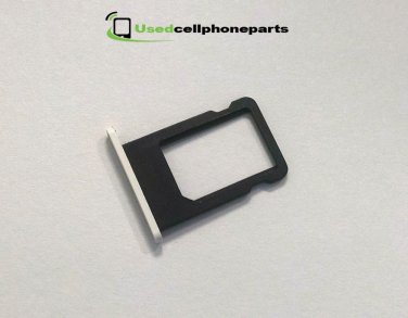 Original OEM Apple IPhone 5c Nano Sim Card Slot Tray Holder White