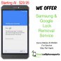 Samsung Galaxy S6 Edge Plus Samsung Or Google Lock Removal Service