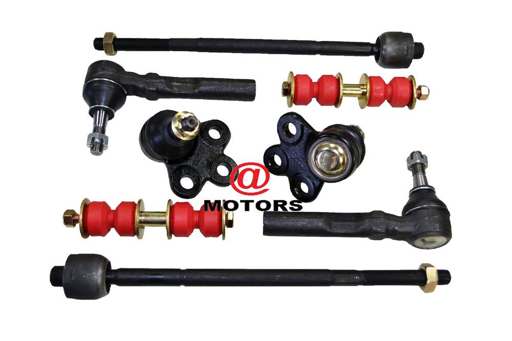 RH&LH Inner & Outer Rack Ends Ball Joints Sway Bar links 2006 Chevrolet