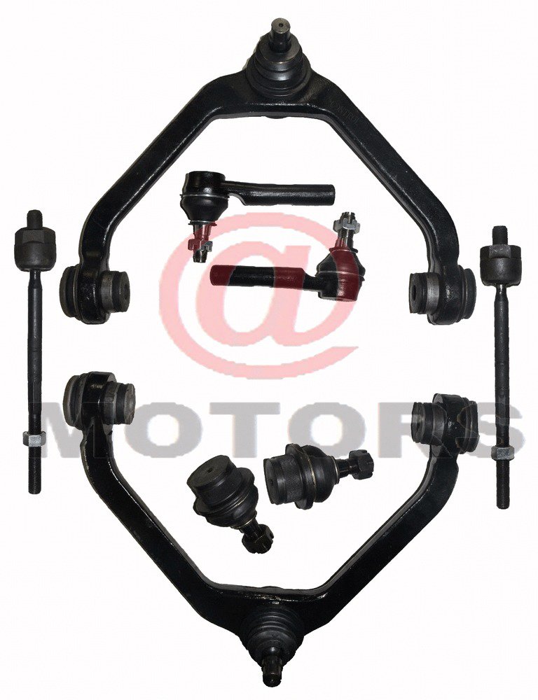 1 PIECE DESIGN Upper Control Arms Lower Ball Joints Inner Outer Tie