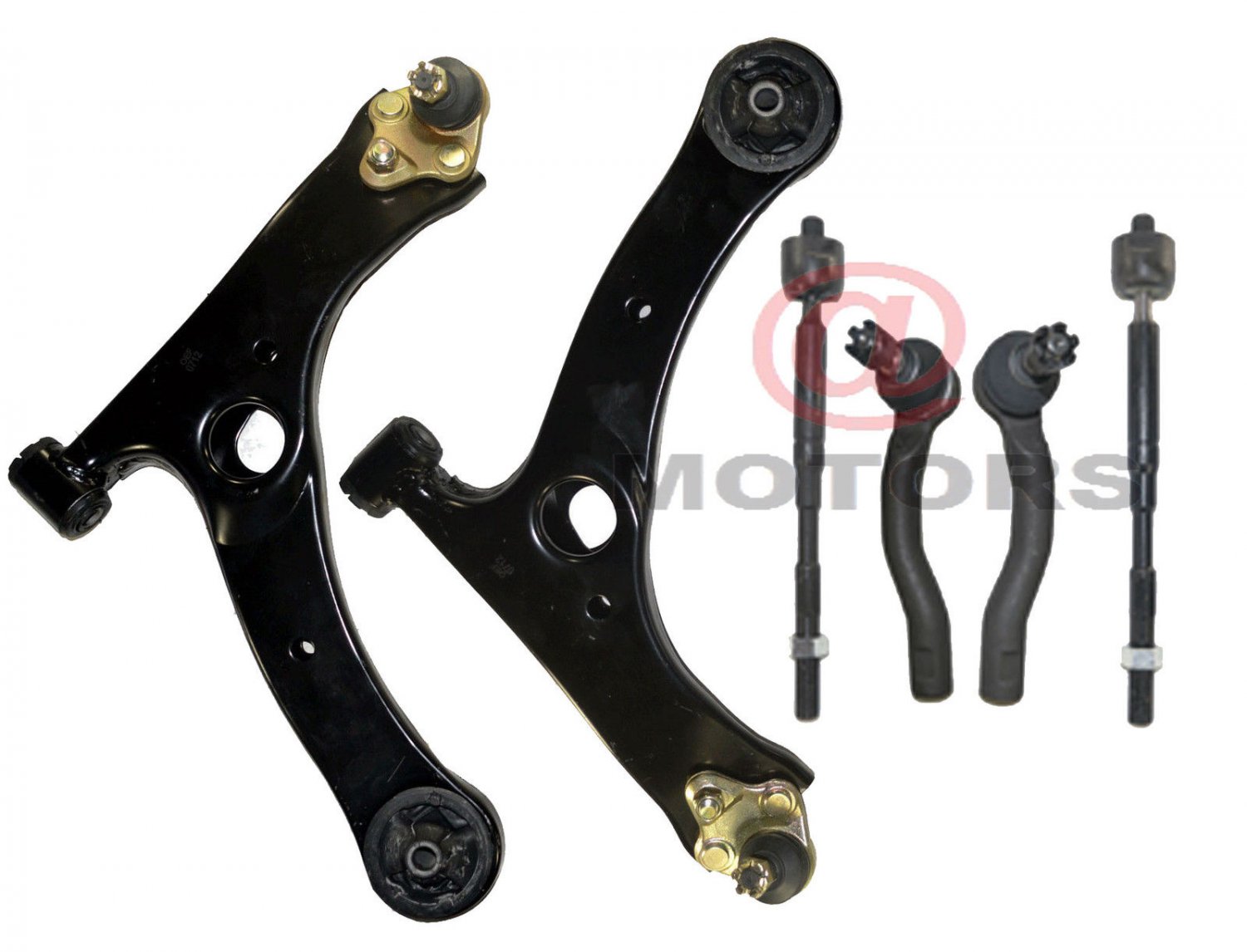 10-Piece Front Suspension Kit For 2003-2008 Toyota Corolla