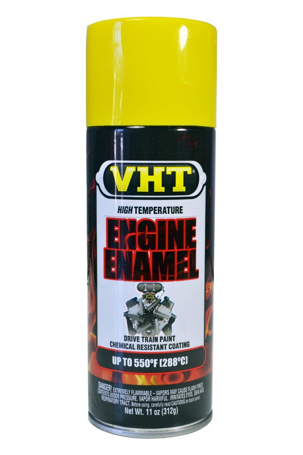 VHT SP 128 Gloss Yellow High Temperature Engine Enamel 11 oz Aerosol