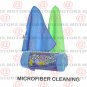 Microfiber Cleaning Tire Shine Spray & Glow Leather 25 Wipes Protectant 16oZ Kit
