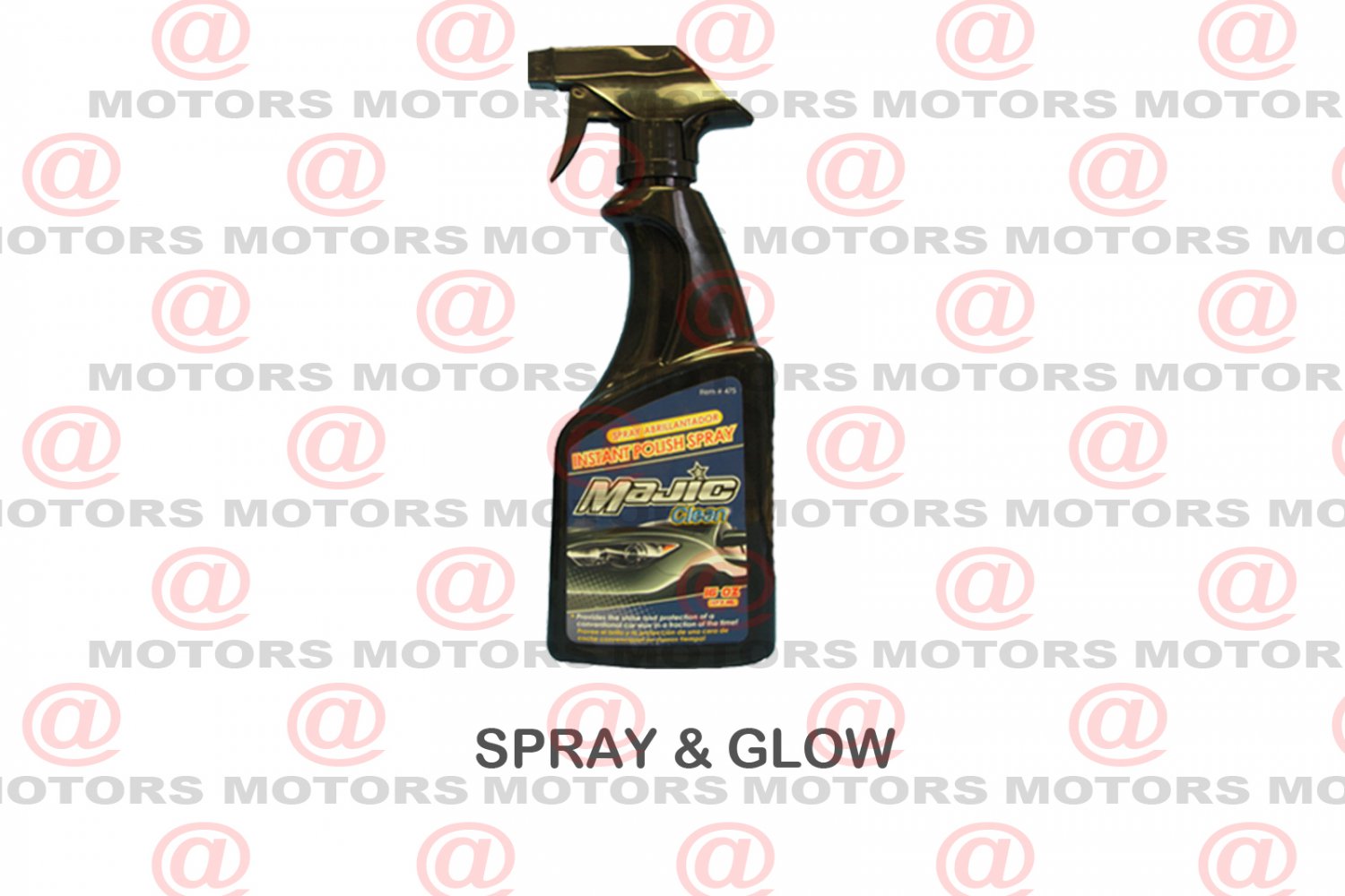 Car Care Kit Protectant Spray & Glow Microfiber Car Duster & Cleaning