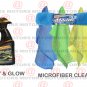 Spray & Glow Absorbent Microfiber Cleaning Cloths Size 12"X16" Majic 3 Pk New