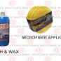 3 Pack Microfiber Applicator Pads Wash Wax Concentrate 32 oZ Car Care Kit New