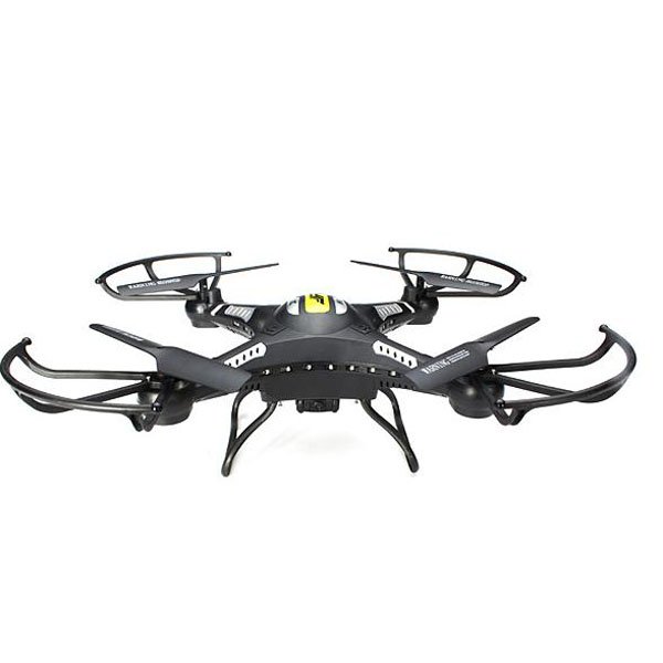 H8C 2.4G 4CH 6 Axis RC Quadcopter With 2MP Camera RTF -Black/White