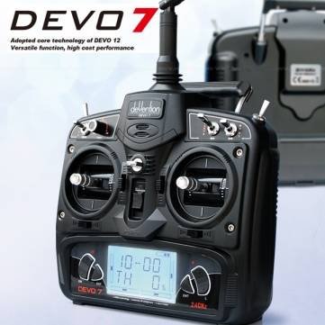 Walkera DEVO 7 2.4GHz 7-channel Devention Transmitter Without Receiver