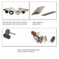 Rotary Tool Accessory Bit Bits Set 1/8 inch For Dremel Jeweler Gunsmith with Case 100pc