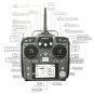 RadioLink AT10 10CH 2.4Ghz Transmitter with R10D 10CH Receiver Gray