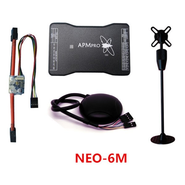 Mini APM Pro Flight Control with NEO-6M GPS&Power Supply Module for Multicopter