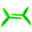 2 Sets of Gemfan 5x3 5030 3-Leaf Propellers CW/CCW For 250 Frame Kit