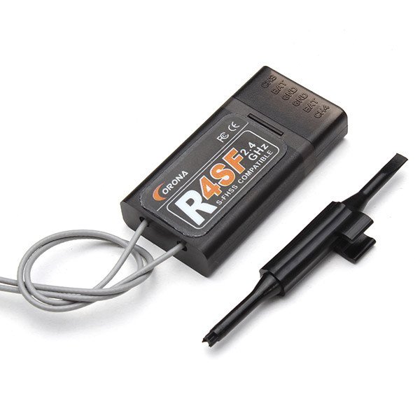 CORONA CR4SF S-FHSS 2.4GHz 4CH S.BUS Receiver/Compatible FUTABA Transmitter