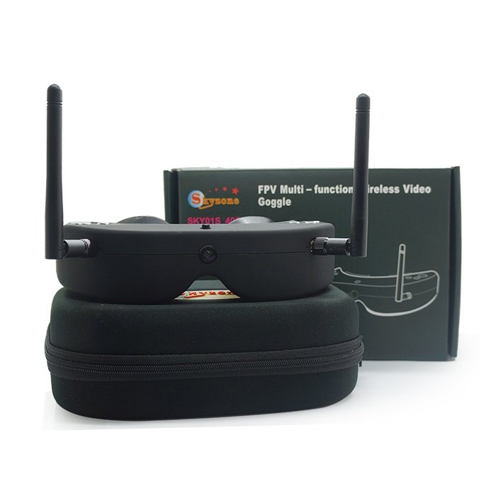 Skyzone V2 5.8G 40CH FPV Goggles With Race band Video Glasses Headset