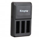 Triple 3 Channel Charger Three Port Home Charger For Gopro Hero 4 HD Camera