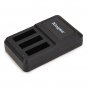 Triple 3 Channel Charger Three Port Home Charger For Gopro Hero 4 HD Camera