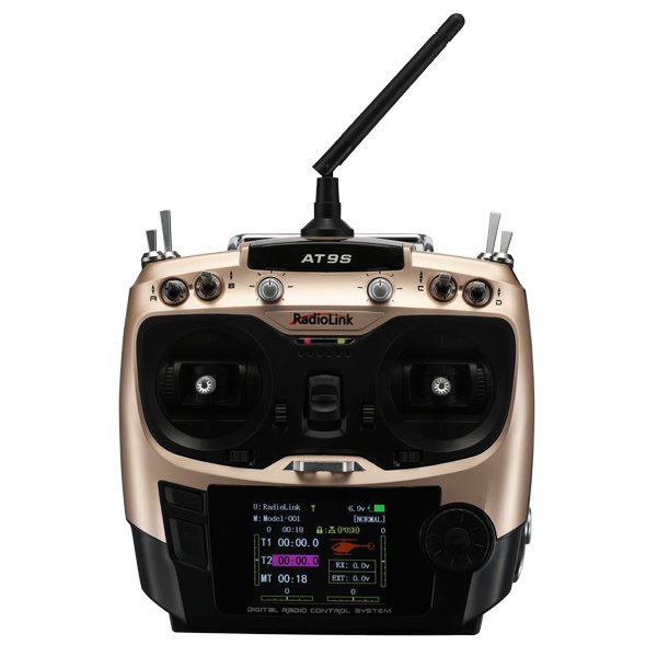 RadioLink AT9S 2.4GHz 10CH Upgrade Transmitter with R9DS DSSS&FHSS Receiver