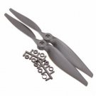 2 GEMFAN APC 10x5 CCW Propellers for Airplane