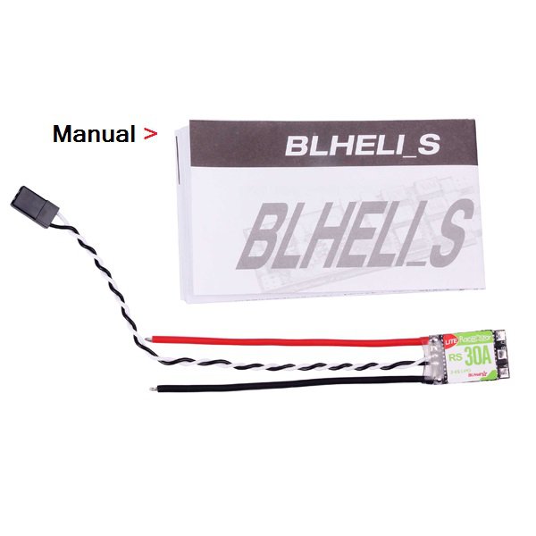 Racerstar RS30A Lite 30A Blheli S BB1 2-4S Brushless ESC Supports Dshot150 Dshot300