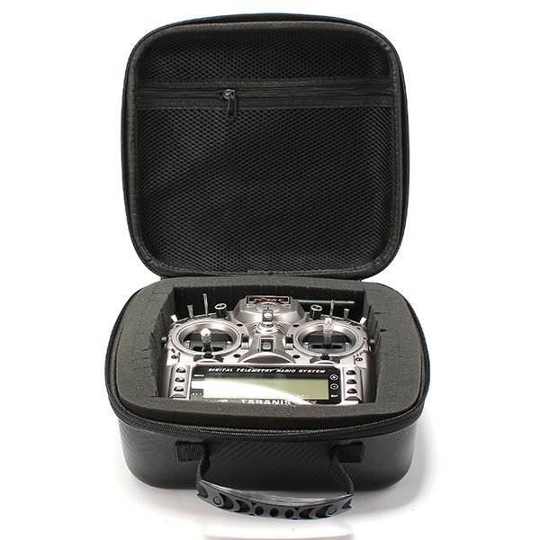 Realacc Zipper Handbag Hard Case For Frsky X9D FlySky i6S DJI Remote Transmitter