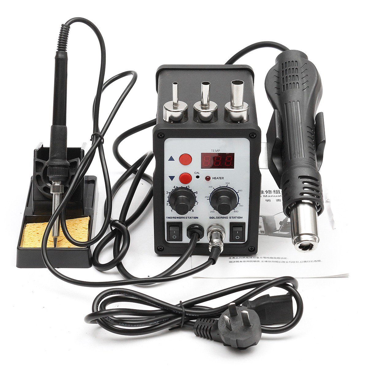 ESD Soldering Station LED Digital Solder Station