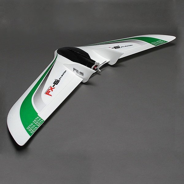 Zeta New Version FX-61 Phantom FPV Flying Wing EPO 1550mm Wingspan RC Airplane Kit