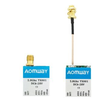 Aomway TX001 Adjustable Switchable 25mW/200mW/600mW 5.8G 40CH FPV Transmitter