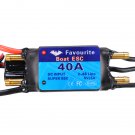 FVT BOAT040 40A Brushless BOAT ESC Speed Controller 5V/3A